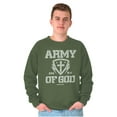 thumbnail image 3 of Religious Christian Army of God Men's Crewneck Sweatshirt Brisco Brands S, 3 of 6