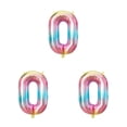 thumbnail image 1 of Yuarrent Globos digitales Gradient Ramp de cumpleaños Suministros para fiestas Adorno maravilloso Artículos para el hogar para graduación Type1 NO1 Yuarrent CBP390964, 1 of 6