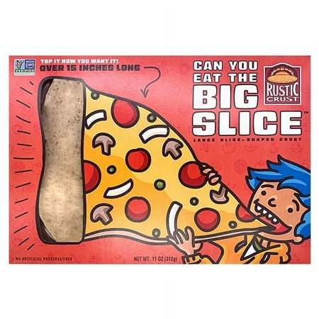 Rustic Crust Big Slice Pizza Crust, 0.11 Oz. Net Wt.