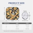 thumbnail image 3 of Gaeub Mushrooms Honeycomb Foldable Auto Sun Blocker Visor, Sunshade for Car Front Window, Keeps Your Vehicle Cool - Medium, 3 of 7