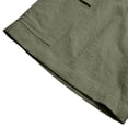 thumbnail image 6 of Angala Boys Shorts Solid Elastic Waist Cargo Shorts Summer Lightweight Relaxed Fit Dailywear Boys Shorts Size 5-6 Years Green, 6 of 9