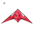 thumbnail image 1 of Trayknick Kite Colorful Large Sound 1.2M Triangle Stunt Kite for Playing, 1 of 13