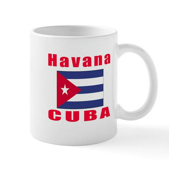CafePress - Havana Cuba Designs Mug - 11 oz Ceramic Mug - Novelty Coffee Tea Cup