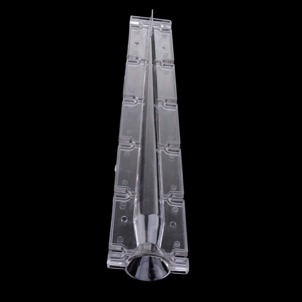 1 Piece Thin Taper Candle for Making Supplies, Great Tools for Handmade , Transparent Candles Making