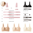 thumbnail image 4 of cltopsku Womens Wireless Bras Comfortable Seamless No Underwire Bra Full Support Lift Bralette Everyday Regular and Plus Size, 4 of 5