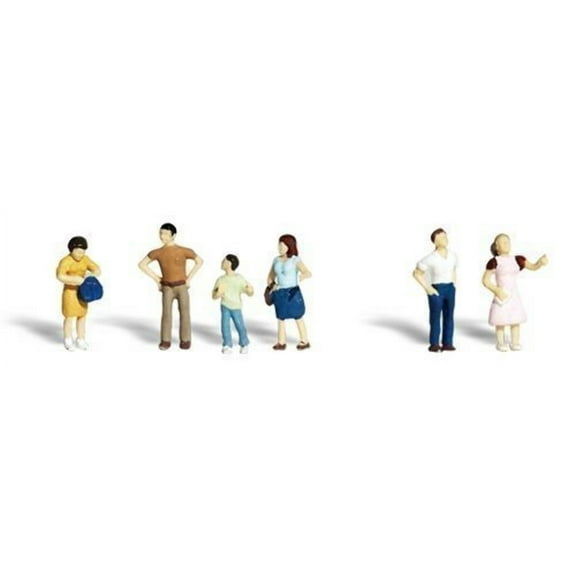 Woodland Scenics-Scenic Accents(R) Figures -- Window Shoppers pkg(6) - HO