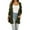 Army Green, variant on VERABENDI Women's Casual Cardigan Fall Sweaters Chunky Cable Open Front with Pockets Knit Jackets,S-2XL