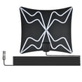 thumbnail image 1 of Indoor TV Antenna Amplified HDTV Antenna 2000 Miles Long Range, 1 of 9