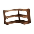 thumbnail image 3 of yotijay Desktop Corner Organizer Shelf Wood Shelf for Apartment Hotel Dressing Table 35x35x31cm, 3 of 9