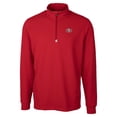 thumbnail image 2 of Men's Cutter & Buck  Red San Francisco 49ers Traverse Stretch Quarter-Zip Top, 2 of 3