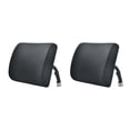 thumbnail image 3 of Transemion Relieve Back Pain Memory Cotton Lumbar Support Pillow Wide Application black 33x32x10cm 2Set, 3 of 6