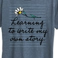 thumbnail image 3 of Instant Message - Write My Own Story - Women's Short Sleeve Graphic T-Shirt, 3 of 6