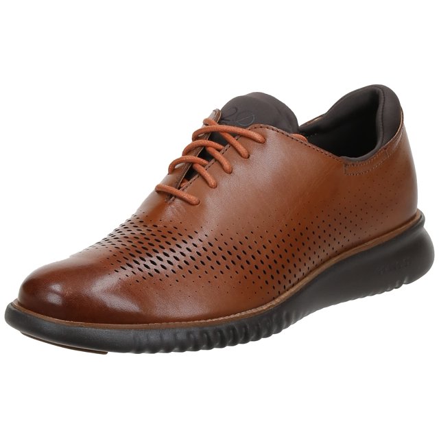 Cole Haan Men's 2 Zerogrand Laser Wing British Tan / Java Ankle-High Leather Oxford Shoe - 9.5M