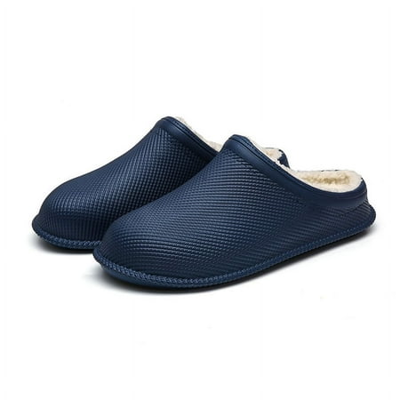 

Women Slippers Waterproof Non-Slip Home Winter Autumn Warm Indoor Cotton Men Couples Shoes