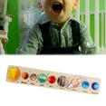 thumbnail image 1 of Montessori, tablero de rompecabezas, juguetes de aprendizaje de planetas, juguete educativo de reconocimiento de ocho planetas, juguetes Color de madera A CUTICAT Juguetes de ciencia para niños, 1 of 8
