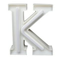 thumbnail image 1 of Clearance! LED Letter Lights Light Up Plastic Letters Standing Hanging Warm Wihte Light, 1 of 7