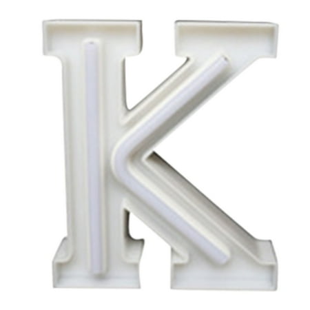 

English Alphanumeric Light Led Battery + Usb Dual Use Warm White Led Letter Lights Light Up Plastic Letters Standing Hanging Warm Wihte Light Mbxmh Household Pendant Clearance!