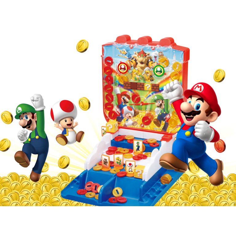 Epoch Games, Super Mario Lucky Coin Game, Coin Pusher, 4+ years