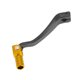 thumbnail image 1 of Palanca de cambio de motocicleta plegable para Kayo T6, palanca de aleación de aluminio, brazo de cambio, palanca tono titanio cabeza tono dorado, 1 of 6