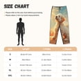 thumbnail image 3 of Rateoe Sunshine Golden Cloud Dog Pattern Women’s Ultra-Soft Comfy Pajama Lounge Pants Sleepwear,Comfortable Lounge Wear,lightweight Pajamas, Casual Home Wear-Large, 3 of 6
