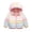 Pink, variant on Esaierr Baby Boys Girls Winter Lightweight Puffer Jacket Toddler Hooded Water-Resistant down Coats Rainbow Packable Cotton Outwear 9 Months-6 Years