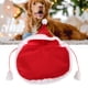 thumbnail image 4 of Disfraz De Navidad Para Mascotas Capa De Poncho, Disfraz De Santa Gato Navidad Ropa De Mascotas Naves De La Capa De Perros, Atuendo De Sombrero Rojo De Cachorro De Año Nuevo, 4 of 7