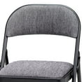 Sudden Comfort Deluxe Sturdy Foldable Event Chair Double Padded