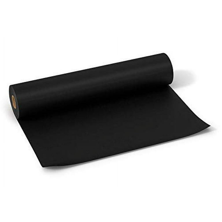 Black Paper Roll 18 by 1800 Inches (150 Feet) - Use it as Black Butcher  Paper, Craft Paper, Bulletin Board Paper, Banner Paper, Table Runner Roll,  Backing Paper, Blackout Paper, Wrapping Paper