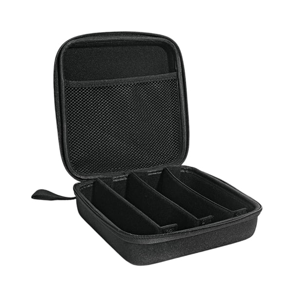 Organizador de gafas de sol de para hombres y mujeres. Elegante estuche impermeable con cremallera para gafas.
