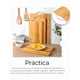 thumbnail image 2 of Raganet, Paquete de 3 Tablas Xtellar para Picar de Bambu con 3 Diferentes Medidas, Tablas de Cocina para Picar Cuadradas color cafe, 2 of 5
