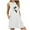 White, variant on Pitauce Nightgowns for Women Long Loungewear Heart Printed V-Neck Sleeveless Nightgown Loose Ultra-Soft Sleepwear with Pocket