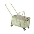 thumbnail image 1 of LOVIVER Camping Storage Box Foldable Car Trunk Storage Bin for Picnic Indoor Clothes Large Wheels, 1 of 1