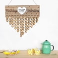 thumbnail image 2 of MasteelfCA Wooden Calendar Hanging Tag DIY Photo Frame Message Board Hanging Writing Carving Reminder Board Pendants Wall Hanging Calendar Crafts for Home Dorm Decor, 2 of 8