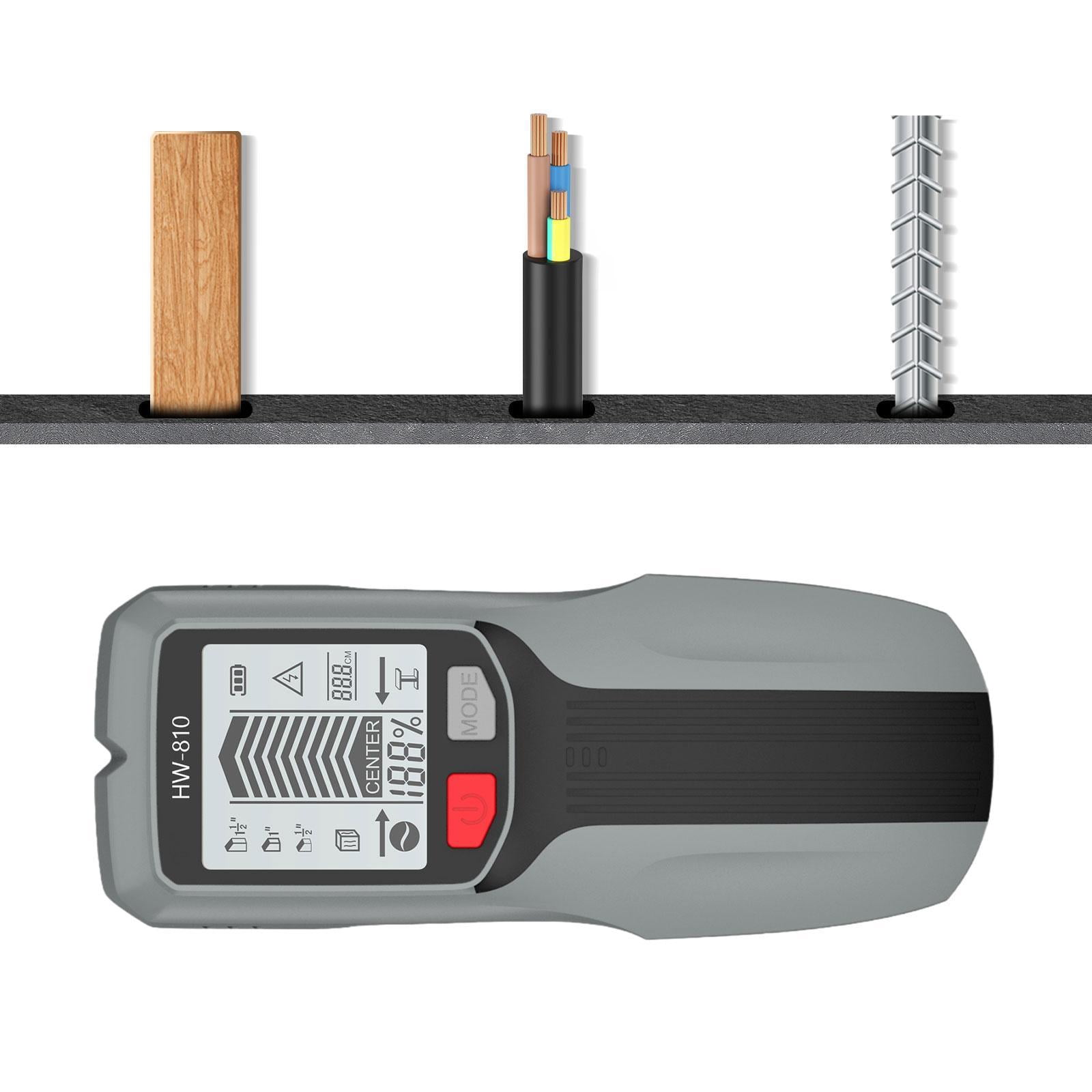 Zxpjkyu BoD detector -wall scanner, multifunctional bolt -locator, wire detector -Tektor Gray