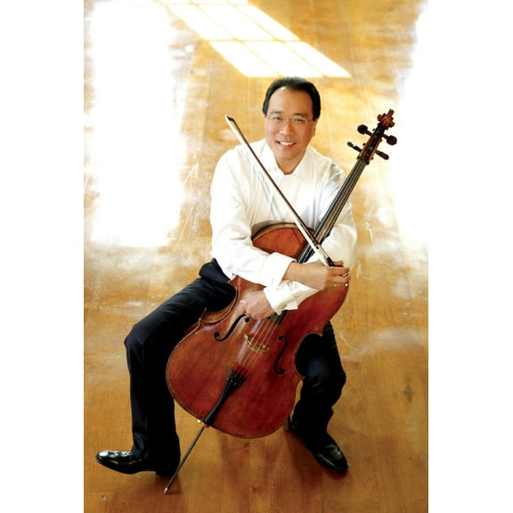 Yo Yo Ma Poster 24in x 36in Art Poster 24x36 Unframed, Age: Adults, Rectangle Z Posters