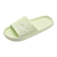 thumbnail image 3 of XINPING Bathroom Slippers for Women Men, Soft Thick Non Quick Drying Breathable Slides, Portable EVA Footwear for Travel, Bathroom, Pool, Daily Casual Wear, 3 of 4