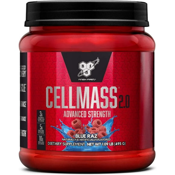 BSN CELL MASS 2.0 50 SERV BLUE RAZ