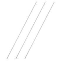 Uxcell 9.84 x 0.12" 304 Stainless Steel Solid Round Rod for DIY Craft 3Pcs