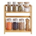 thumbnail image 4 of SONGMICS Estante para Especias de 2 Niveles, Estantería de Cocina para Encimera, Beige, 4 of 8