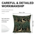 thumbnail image 2 of forest deer Linen toss pillowcase decoration pillowcase gifting preferred 20x20 inch cushion cover sofa pillowcase sofa bedroom living room car, 2 of 8