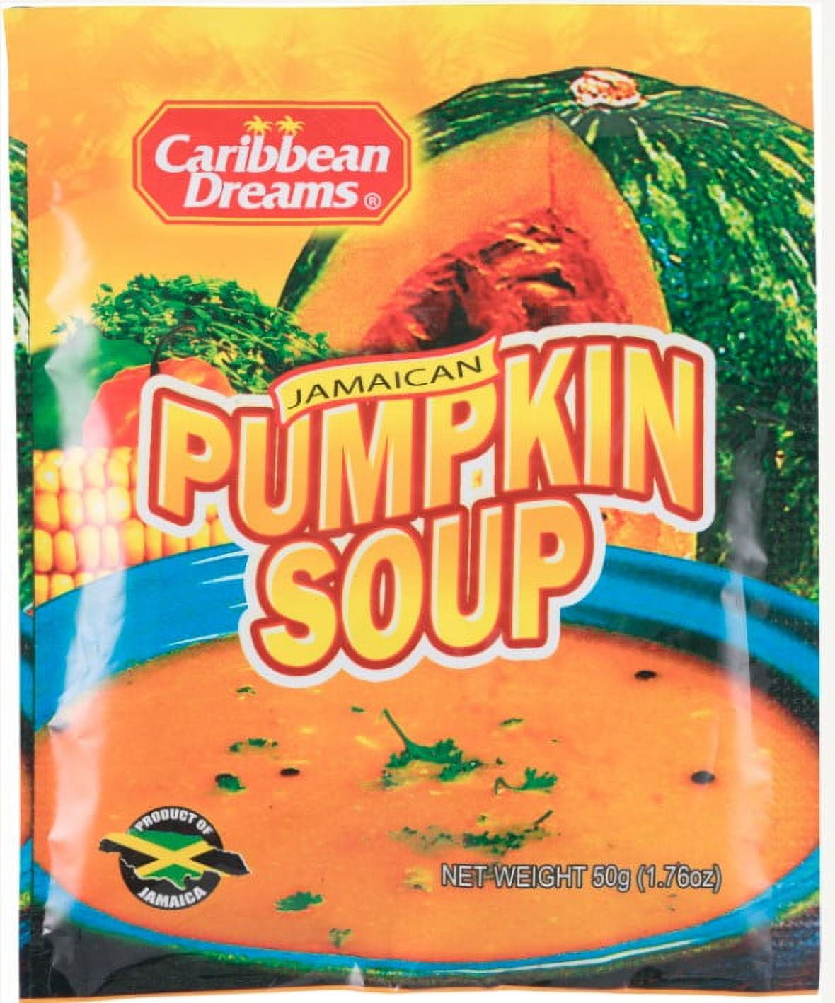 (8 pack) Caribbean Dreams Pumpkin Soup, 1.76 oz