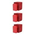 thumbnail image 4 of mmirethe Étui en Cuir Élégant 100 Cartes pour Cartes de Visite Professionnelles Rouge 3Set, 4 of 6
