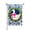 Color 8, variant on Joocar Spring Garden Flag Hello Spring Flowers Butterflies Linen Summer Garden Flags for Outside 12x18 inch