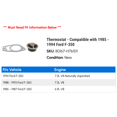 thumbnail image 2 of Thermostat - Compatible with 1985 - 1994 Ford F-350 1986 1987 1988 1989 1990 1991 1992 1993, 2 of 2