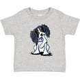 thumbnail image 3 of Inktastic Tri Color King Charles Spaniel Boys or Girls Toddler T-Shirt, 3 of 5