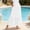 *White, variant on Binmer Women's Elastic High Waist Tiered Flowy Maxi Skirt with Pockets,Solid Casual A Line Long Swing Skirt Black,Women's Plus L