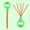 Green, variant on Vadktai Bubble Wands, 32 Hole Smiling Face Bubble Stick, Summer Toy, Bubble Stick Blower Maker, Outdoor/Indoor Activity Use, Birthday, Graduation, Shower, Bubbles Party Favors Supplies