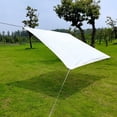 thumbnail image 2 of Red De Sombra Rectangular, Vela De Sombra Anti-UV, Red A Prueba De Viento para Invernaderos con Ojales, Blanco, 1x10m, 2 of 5