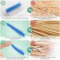 160Pcs Interdental Brush Toothpick Soft Silicone Tooth Picks Comfy