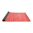 thumbnail image 2 of Ahgly Company Indoor Square Abstract Red Contemporary Area Rugs, 8' Square, 2 of 4
